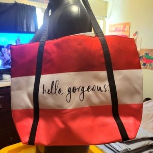 Clinique Tote Bag with make-up bag